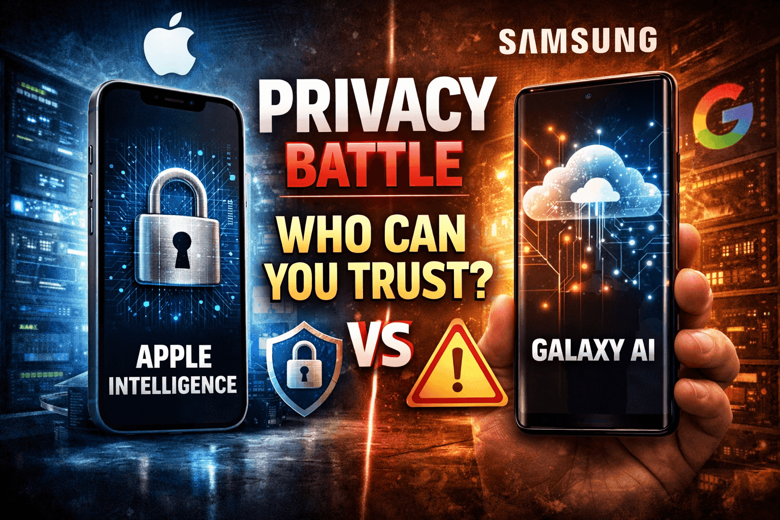 Apple Intelligence vs. Samsung Galaxy AI: The 2026 Battle for User Privacy