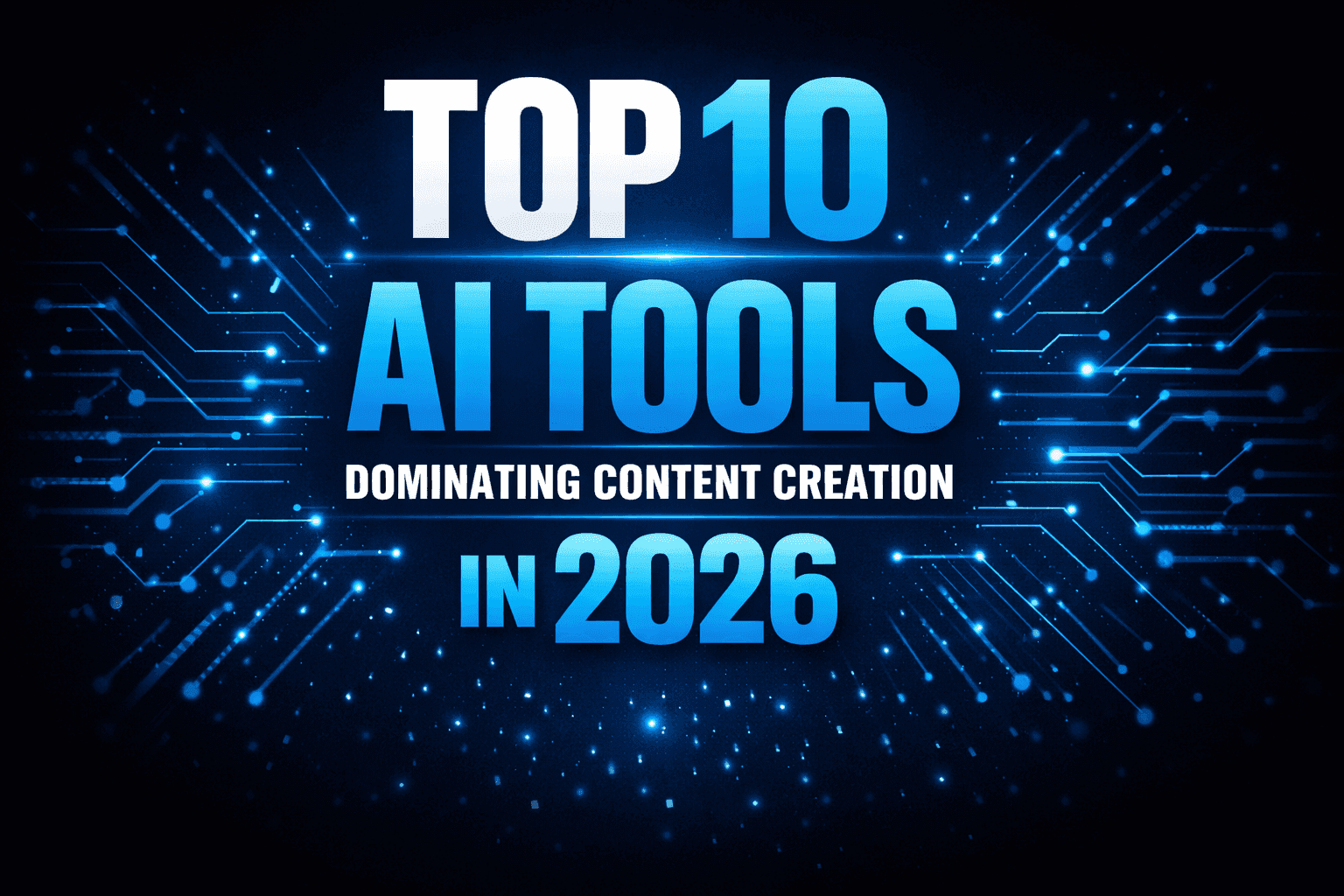 Top 10 AI Tools Dominating Content Creation in 2026