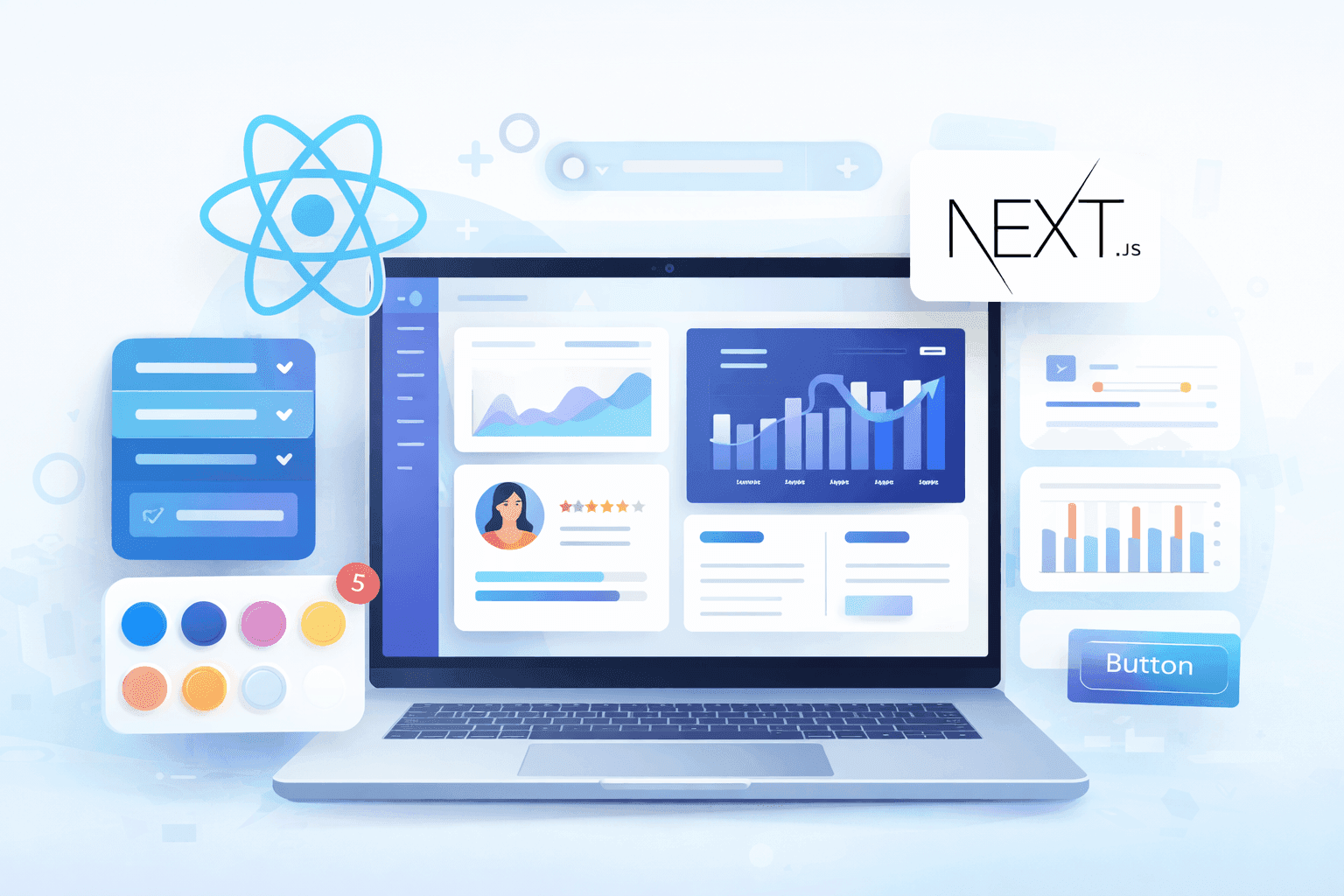 Top 5 UI Component Libraries for Next.js & React (2026 Edition)